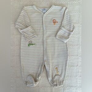 Kissy Kissy Cream Safari Wild Footie